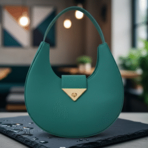 Green Leather Wallet