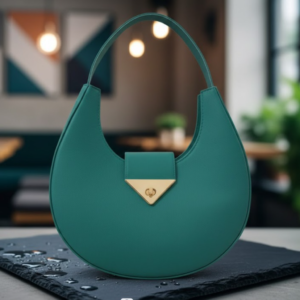 Green Leather Wallet