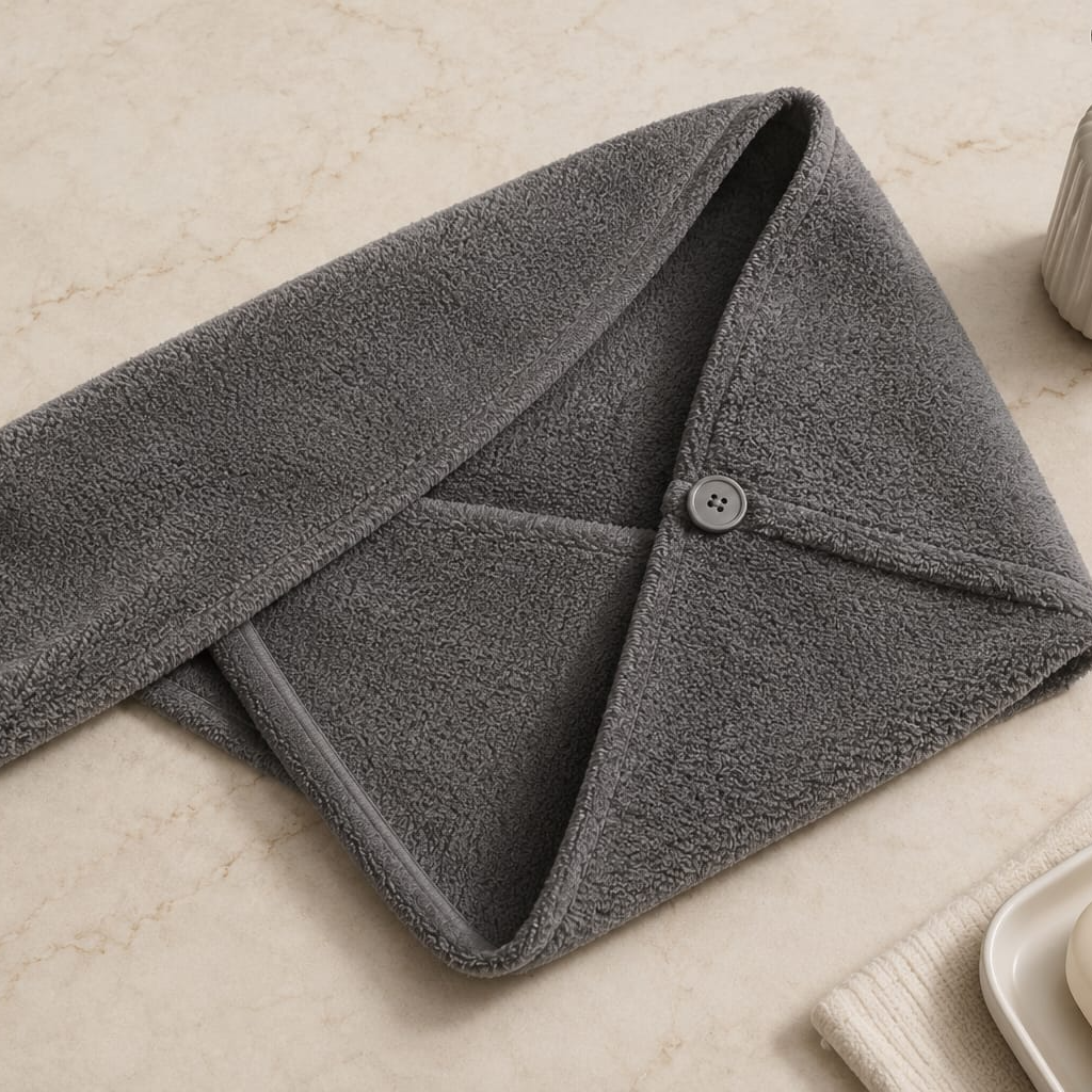 MICROFIBER HAIR TOWEL